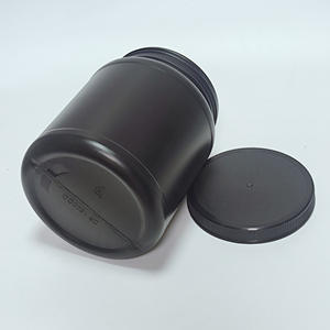 कारखाने डायरेक्ट hdpe 250 400 500 1200 1500 3000 मिलीलीटर काले प्रोटीन जार जार कंटेनर के पूरक सफेद गोली की बोतल प्रोटीन - Product Image 3