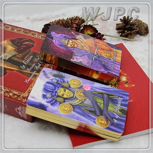Fabricant avec impression personnalisée de haute qualité, cartes de Tarot de Divination, vente en gros, 100% - Product Image 2