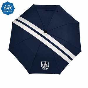 Parapluie de golf surdimensionné 30 pouces à ouverture automatique, personnalisé avec logo, coupe-vent, double couche, avec logo. - Product Image 4