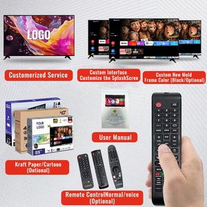 Televisor LED Inteligente Android OEM/ODM de 32 <span class=keywords><strong>Pulgadas</strong></span>, 43, <span class=keywords><strong>50</strong></span>, 55, 65, 75, 85, 98, 100 <span class=keywords><strong>Pulgadas</strong></span>, Televisión HD <span class=keywords><strong>UHD</strong></span> con Wifi - Product Image 4