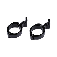 Servicio de Mecanizado CNC Personalizado, Piezas de Aluminio Anodizadas en Negro, Abrazadera para Bicicleta, Técnicas de Ensamblaje Avanzadas, Pruebas Sofisticadas