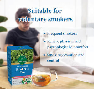 プライベートラベル美容喫煙デトックスティー中国ハーブ抽出物肺用クレンジング禁煙喫煙サプリメント - Product Image 3