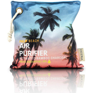 Pour LEGREEN 300g de charbon de bois de bambou écologique grand sac de purification d'air en papier <span class=keywords><strong>J</strong></span> huile essentielle mélangée désodorisants activés - Product Image 1