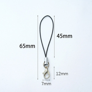 Correas coloridas para teléfono con cierre de mosquetón de aleación de zinc, accesorios de joyería DIY, cordón para teléfono móvil, Primavera 2024, Origen Yiwu - Product Image 2