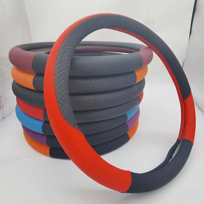 Factory supply portable cheap car vehicle steering wheel cover