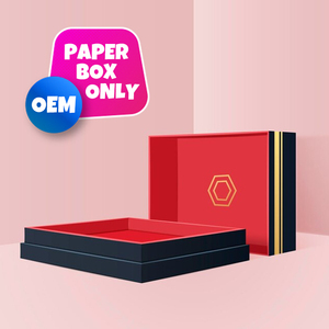 Caja magnética de exhibición de regalo de temporada OEM de diseño de lujo con marca personalizada y laminación brillante - Product Image 2