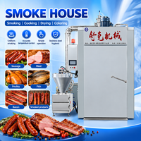 Four à fumage en acier inoxydable pour la cuisson et le séchage de viande, saucisses, poulet et poisson