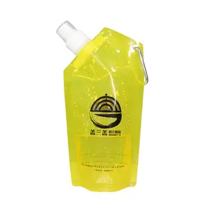 Custom Plastic Sport Water Fles Voedsel Verpakking Container Pouch Vloeibare Zak