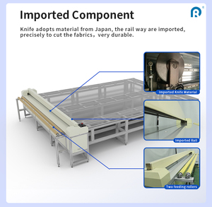 Rolo cego máquina de corte rolo cortador de tecido, tabela de corte para persianas de rolo para venda - Product Image 3