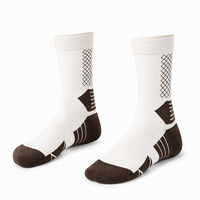 Chaussettes de compression athlétiques mi-mollet