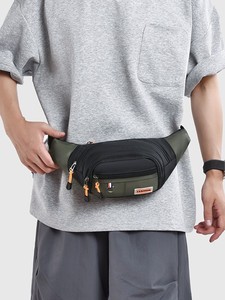 Nouvelle sacoche de sport multifonctionnelle en nylon pour homme, étanche, avec fermeture à cordon, sac à bandoulière décontracté, sacoche d'affaires - Product Image 6