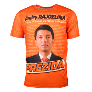Camiseta de promoción y campaña electoral Camiseta de impresión por sublimación a todo color Hecho en China - Product Image 1
