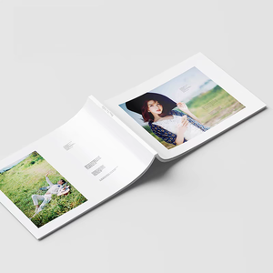 Custom Full Color Booklet Printing Service Greaseproof Paper Matte/Glossy Lamination Foil Emboss UV Saddle <b>Wire</b> Binding - Product Image 2