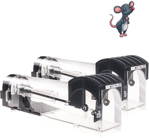 SJZ produk baru sangat efektif plastik Pintar Mouse mesin perangkap hidup menangkap tikus dan tikus OEM/ODM pengendali hama - Product Image 1