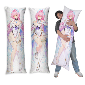 Fodera per <span class=keywords><strong>cuscino</strong></span> Dakimakura con personaggio <span class=keywords><strong>anime</strong></span>, copricuscino sexy 100% poliestere con chiusura a cerniera, design stampato digitalmente, <span class=keywords><strong>cuscino</strong></span> decorativo - Product Image 1