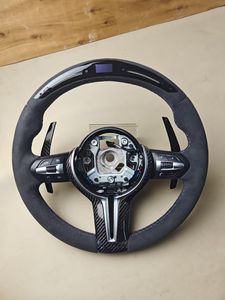 Volante LED <span class=keywords><strong>de</strong></span> fibra <span class=keywords><strong>de</strong></span> carbono personalizado para <span class=keywords><strong>BMW</strong></span> 2 3 4 5 6 Series G20 G29 G22 G26 G30 G31 G01 G02 G05 G06 G14 G15 G80 - Product Image 2