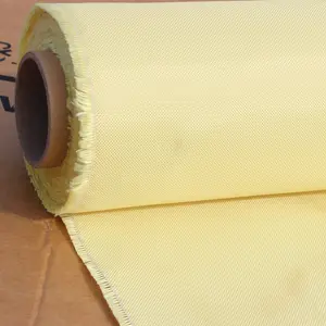 Изготовленный на заказ 60/240/400 gsm высокопрочный кевларс пара арамидный тканый материал Защита 1-1,2 м ширина ткани