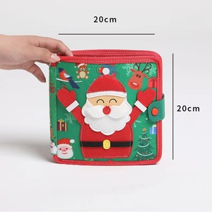 Giocattoli Montessori all'Ingrosso, Libro delle Attività Educativo a Tema Natalizio con <span class=keywords><strong>Babbo</strong></span> Natale, Regali per Bambini e Bambine - Product Image 6