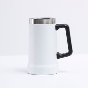 Mug isotherme en acier inoxydable 24 oz personnalisable – Garde au froid toute la journée – Grande poignée – Accessoires de bar pour mari ASM33 - Product Image 2
