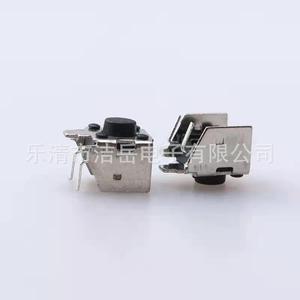 Interruptor Táctil Lqjy de 6x6 mm, Montaje en Superficie, Contacto de Acero Inoxidable, Carcasa de PPA, Certificado RoHS - Product Image 1