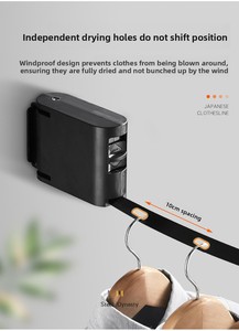 <span class=keywords><strong>Stendibiancheria</strong></span> a Muro Retrattile Senza Foratura, Moderno e Minimalista, <span class=keywords><strong>per</strong></span> Interni, Portatile e Invisibile, Vendita all'Ingrosso - Product Image 5