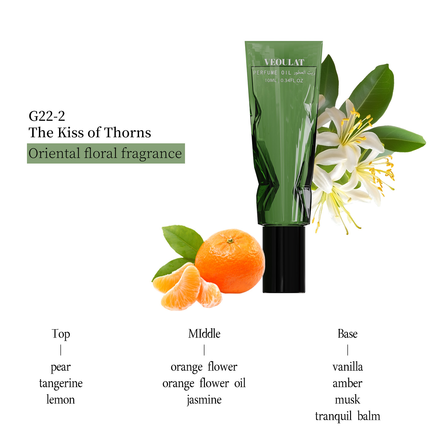 G22-2 Fragancia Floral Oriental