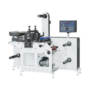 Máquina Rotativa de Troquelado y Corte Longitudinal de Rollo a Rollo para Etiquetas de Papel y Adhesivos, Fácil de Operar, con Devanado de Bordes Residuales - Product Image 1