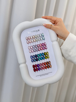 Youse Tomiya – Kit de vernis à ongles gel UV végétalien non toxique 32 couleurs style français avec paillettes pour salon de manucure professionnel