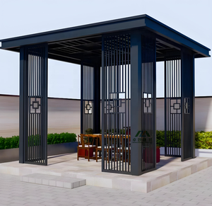 <span class=keywords><strong>Pergola</strong></span> motorisée <span class=keywords><strong>en</strong></span> <span class=keywords><strong>aluminium</strong></span> et polycarbonate imperméable à bas <span class=keywords><strong>prix</strong></span>, finition peinte, résistance aux charges <span class=keywords><strong>de</strong></span> neige lourdes, pavillon - Product Image 3