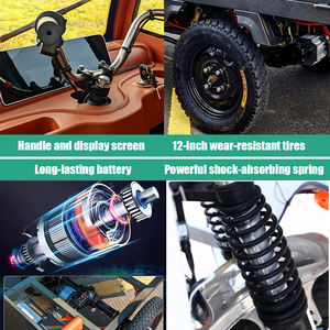 Triciclo Eléctrico de Carga Pesada PDWW1600HMH, Carro Eléctrico de <span class=keywords><strong>Tres</strong></span> Ruedas para Uso en Automóviles, Camiones y Motocicletas - Product Image 4