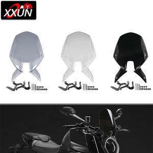 XXUN accessoires de moto pare-brise déflecteur de vent pour <span class=keywords><strong>Ducati</strong></span> <span class=keywords><strong>Monster</strong></span> 937 950 2021 <span class=keywords><strong>2022</strong></span> - Product Image 1