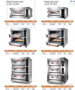Horno de Panadería a Gas de Acero Inoxidable 2025 con Control de Temperatura, 4 Niveles, 16 Bandejas para Hornear Pan, Productos Lácteos, Maíz y Leche - Product Image 3
