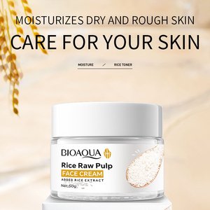 <span class=keywords><strong>Crema</strong></span> Facial <span class=keywords><strong>BIOAQUA</strong></span> con Pulpa de Arroz, Mejora la Aspereza, Equilibra la Grasa, Hidrata, Cierra los Poros, <span class=keywords><strong>Crema</strong></span> Facial de Arroz Orgánica 50g - Product Image 4