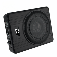 Caisson de basses sous siège de voiture 10 pouces, enceinte de compétition haute qualité avec amplificateur