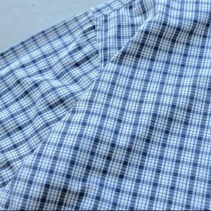 Camisa a Cuadros de Manga Corta para Hombre, Estilo Casual, Holgada, 100% Algodón, Verano, con Logotipo Personalizado - Product Image 5