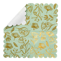 Serviettes en papier de table personnalisées de qualité magnifique 2ply design entièrement imprimé pour fête de mariage cocktail déjeuner