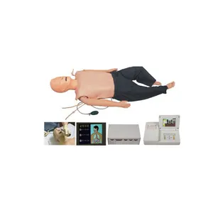 Une nouvelle génération de simulateur de réanimation cardiorespiratoire intelligent du corps entier boîte en carton de mannequin de RCR taille réelle personnalisée