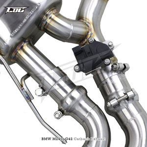 Silenciador de Escape Catback para BMW M240i F22/G42 B58 3.0T 2017-2023, Tubo de Escape de Acero Inoxidable SS304 de Competición con Sistema de Válvulas - Product Image 2