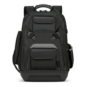 Multi Compartment Water Resistant <b>Tool</b> <b>Backpack</b> Adjustable Straps Nylon Lining Universal Storage Bag Zipper Closure OEM ODM 150 - Product Image 6