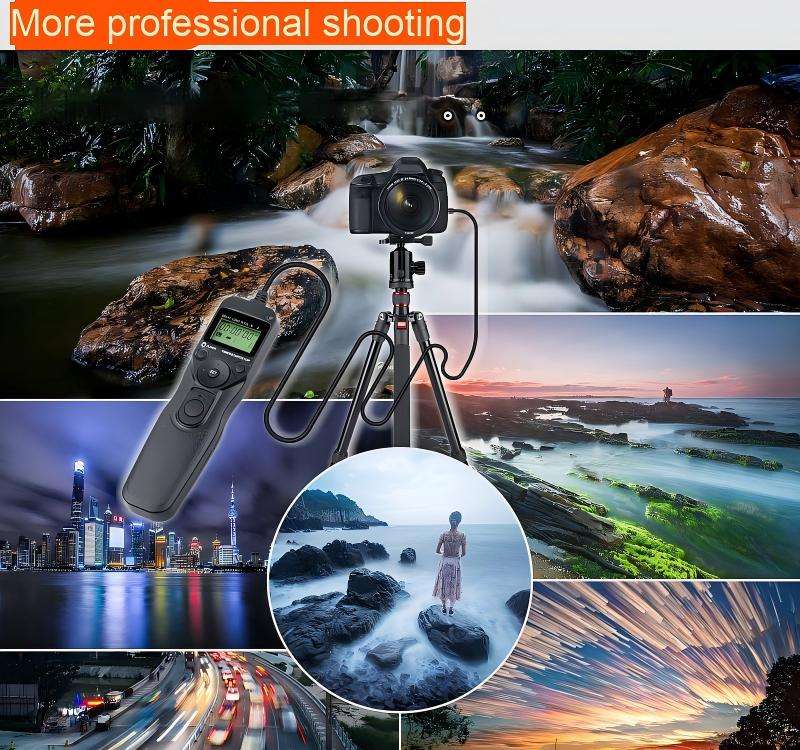 HongXing MC-DC2 DSLR Camera Shutter Line Timer for Nikon D90 D5000 D7100 for Camera