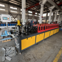 Machine de formage à froid pour portes à enroulement en acier galvanisé de 0,6 à 1,0 mm, 100 mm, type européen