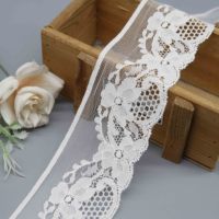 Dentelle française élégante et luxueuse en gros, bordure florale en nylon et coton, personnalisable pour robe de mariée, lingerie, décoration sexy