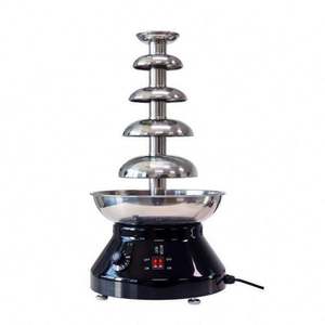 Petite Fontaine à Chocolat Commerciale Électrique 220V/110V à 5 Niveaux pour Fêtes, Machine à Cascade de Chocolat Fondant pour Table - Product Image 3