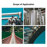 Peinture de sol époxy à base d'eau antidérapante, auto-nivelante, anti-corrosion, ODM OEM, pour cour