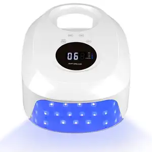 102W high quality wholesale china professional wireless led uv curing nail lamp rechargeable acrylic nail dryer machine for nail