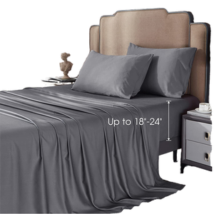 Lenzuola di bambù organico 100% di lusso all'ingrosso - Product Image 4