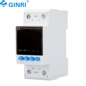 Tuya wifi thông minh 63A AC 220V trên dưới mạch Trái Đất rò rỉ điện áp bảo vệ Rơle thiết bị ngắt chuyển đổi mét - Product Image 2