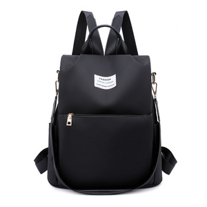 Mochila Casual Antirrobo de Gran Capacidad Feisha 2020, Estilo Étnico Chino Texturizado, Bolso de PU para Mujer, Uso Diario - Product Image 5
