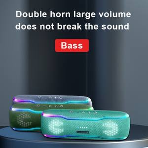 Xdobo BMTL <span class=keywords><strong>Boss</strong></span> 30W mini portátil ligero RGB luz azul diente inalámbrico impermeable IPX7 altavoz de fiesta al aire libre - Product Image 6