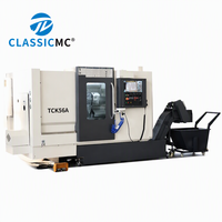 Centre d'usinage CNC TCK56A, tour-fraiseuse à banc incliné pour l'usinage de pièces complexes
